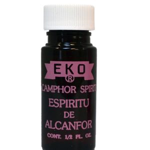 47- E110 ESPIRITU ALCANFOR 1/2 OZ   12BX